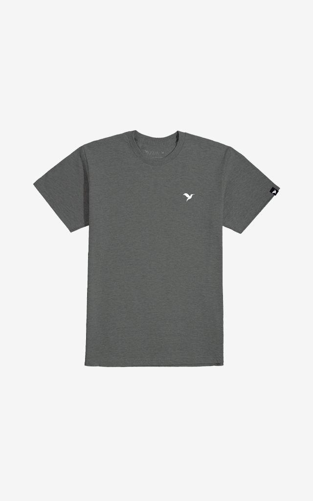 Camiseta Básica - Cinza