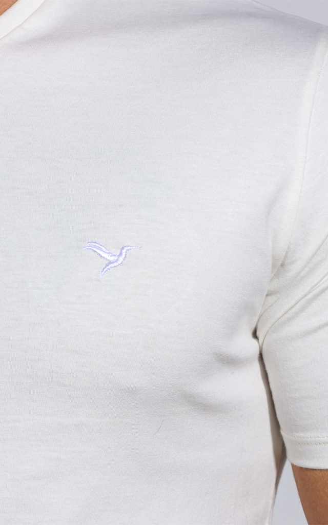 Camiseta Básica - Off-white