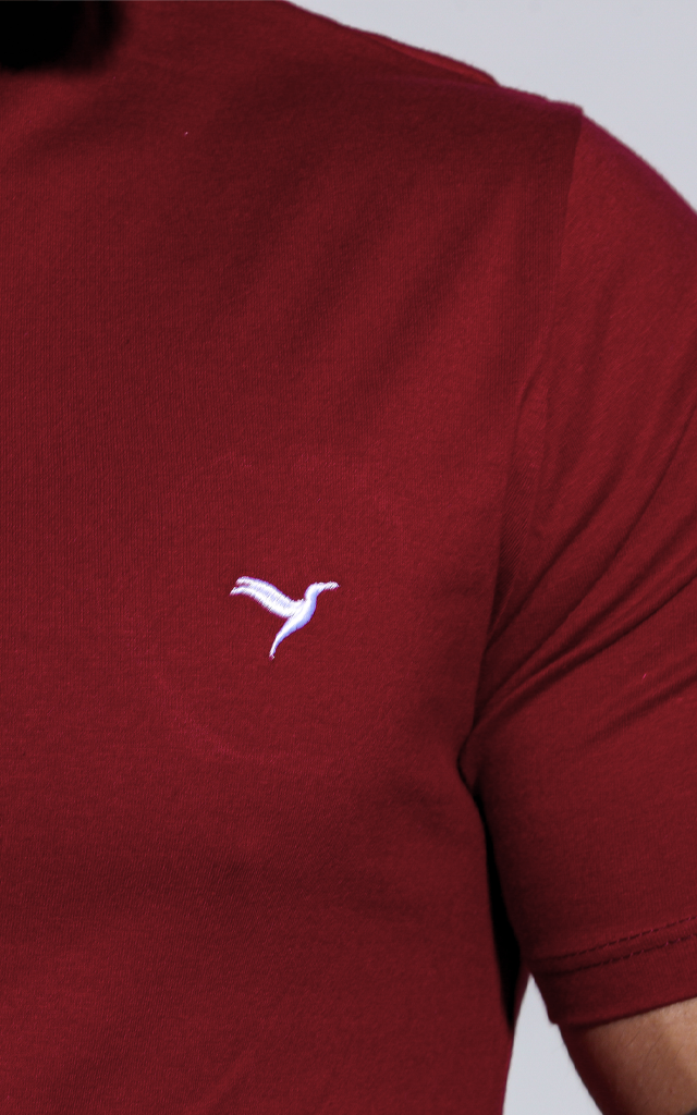 Camiseta Básica - Marsala